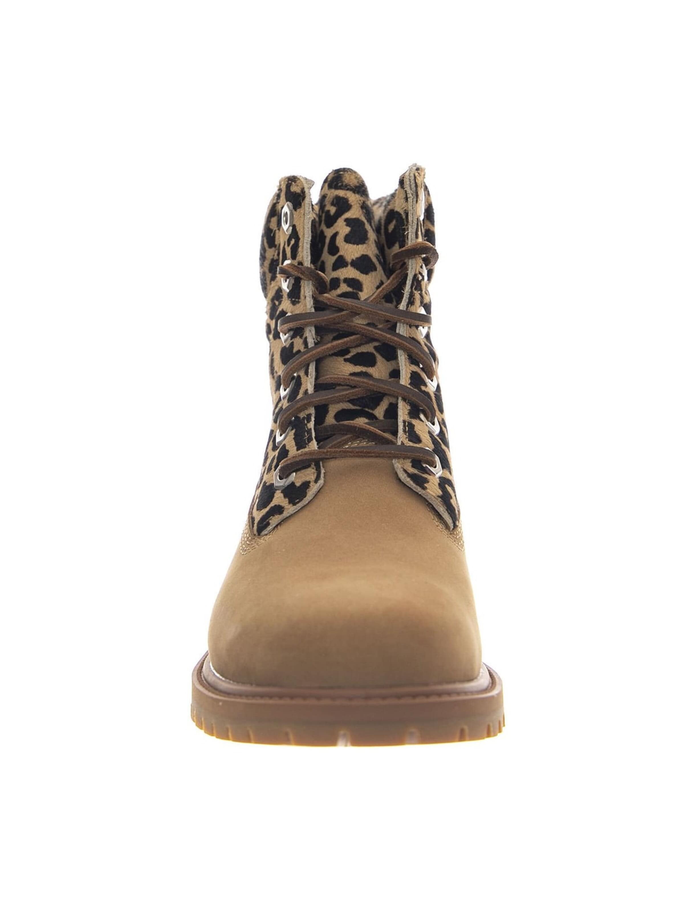 TIMBERLAND Kozaki 'Premium 6 Inch Lace Up Boot -- Women's Multicolor' w kolorze beżowy