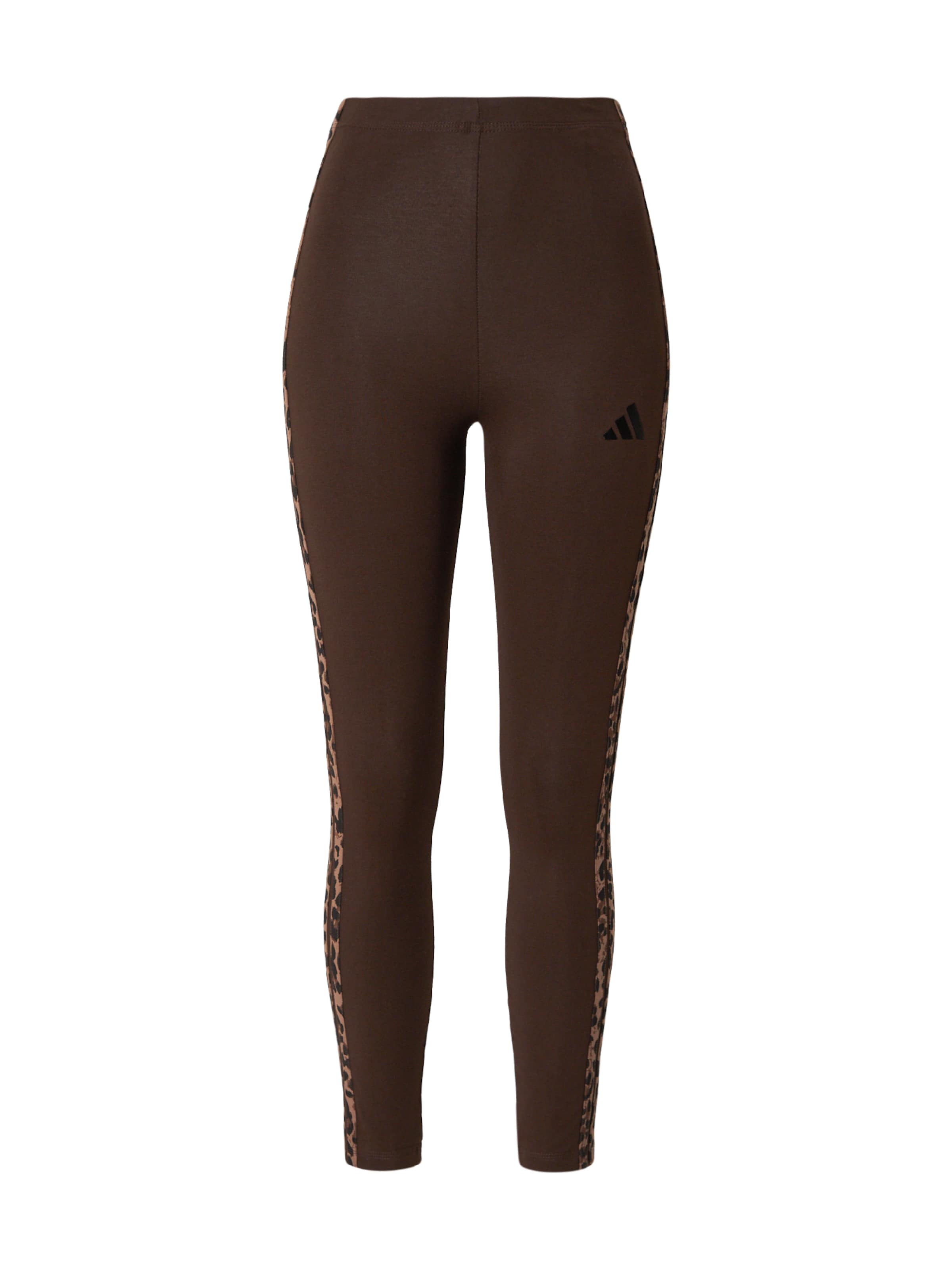 ADIDAS SPORTSWEAR Sporthose in XS in schoko / brokat / schwarz, Produktansicht