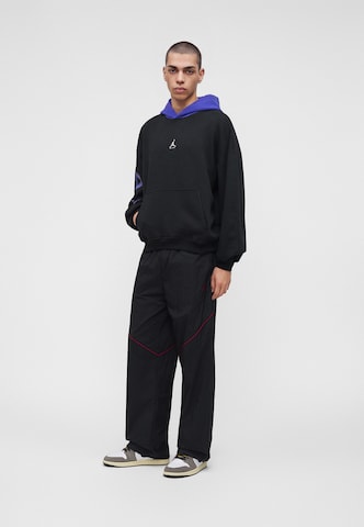 Bluză de molton 'Brooklyn Fleece' de la Jordan pe negru