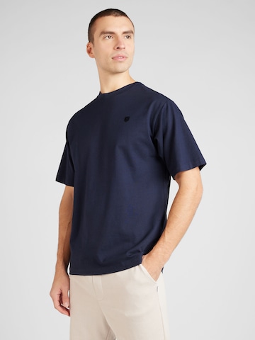 JACK & JONES T-shirt 'NOEL' i blå: framsida