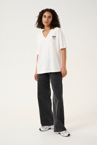 Kaffe Shirt 'KA Bowie' in White