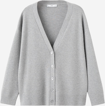 MANGOKardigan 'BRUNINS' - siva boja: prednji dio