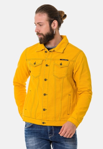 CIPO & BAXX Between-Season Jacket in Yellow