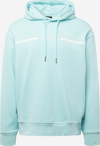 ARMANI EXCHANGE Sweatshirt in Blauw: voorkant