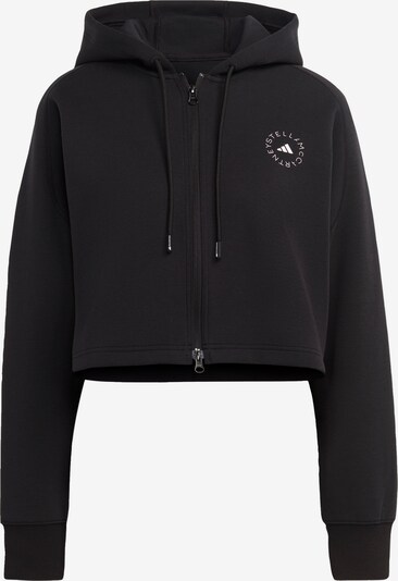 ADIDAS BY STELLA MCCARTNEY Sportsweatjacka i svart / vit, Produktvy