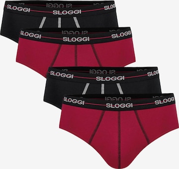 Slip SLOGGI en rouge : devant