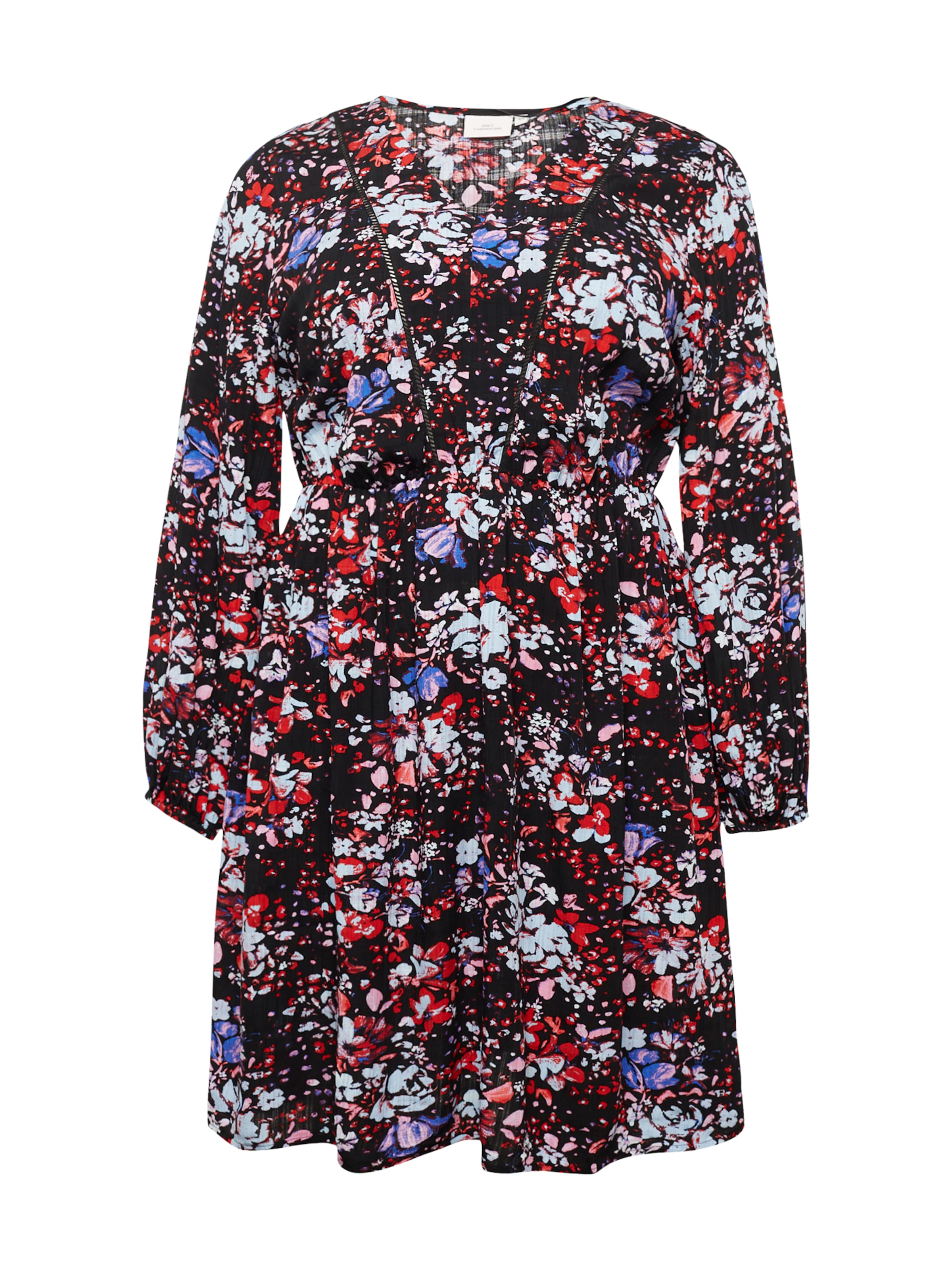 ONLY Carmakoma - Vestido 'DEEDEE' em preto: frente