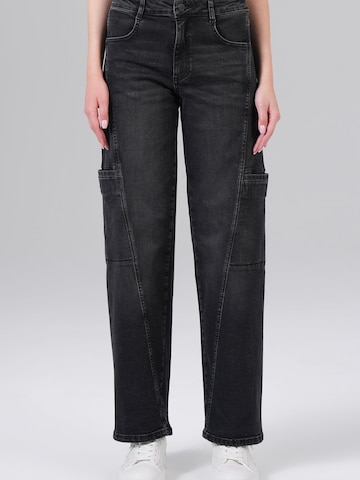 M.O.D MIRACLE OF DENIM - Pierna ancha Vaquero en negro
