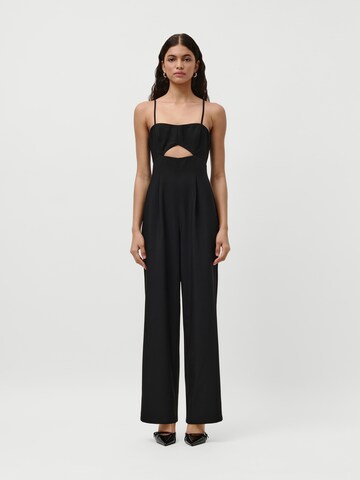 Tuta jumpsuit 'Marei' di LeGer by Lena Gercke in nero: frontale