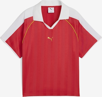 Maillot PUMA en rouge : devant