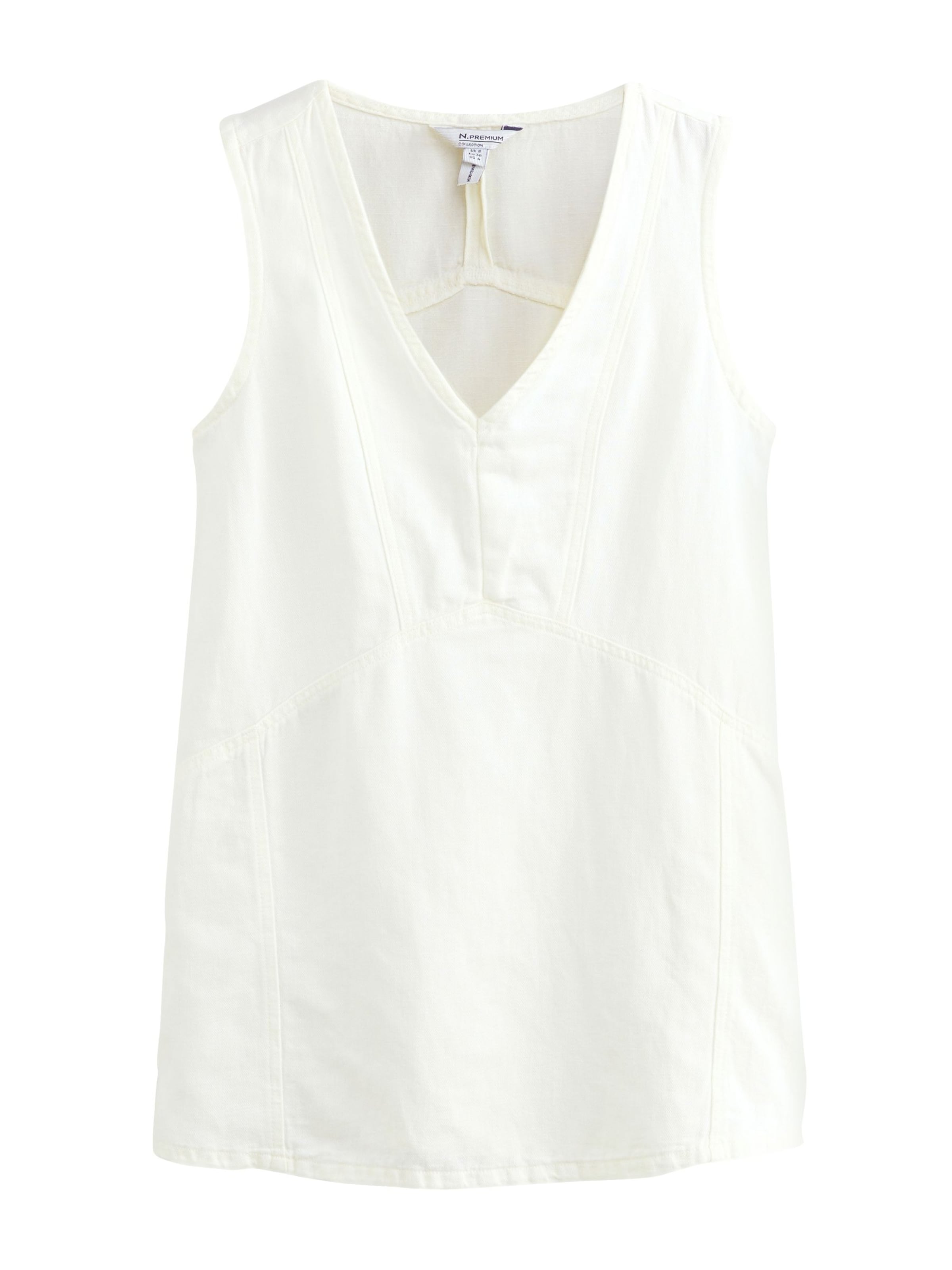 Top 'N. Premium' di Next in beige: frontale