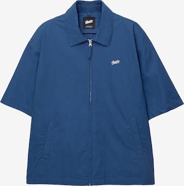 Pull&Bear Välikausitakki värissä sininen: etupuoli