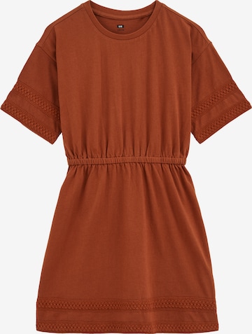 WE Fashion Mekko värissä ruskea: etupuoli