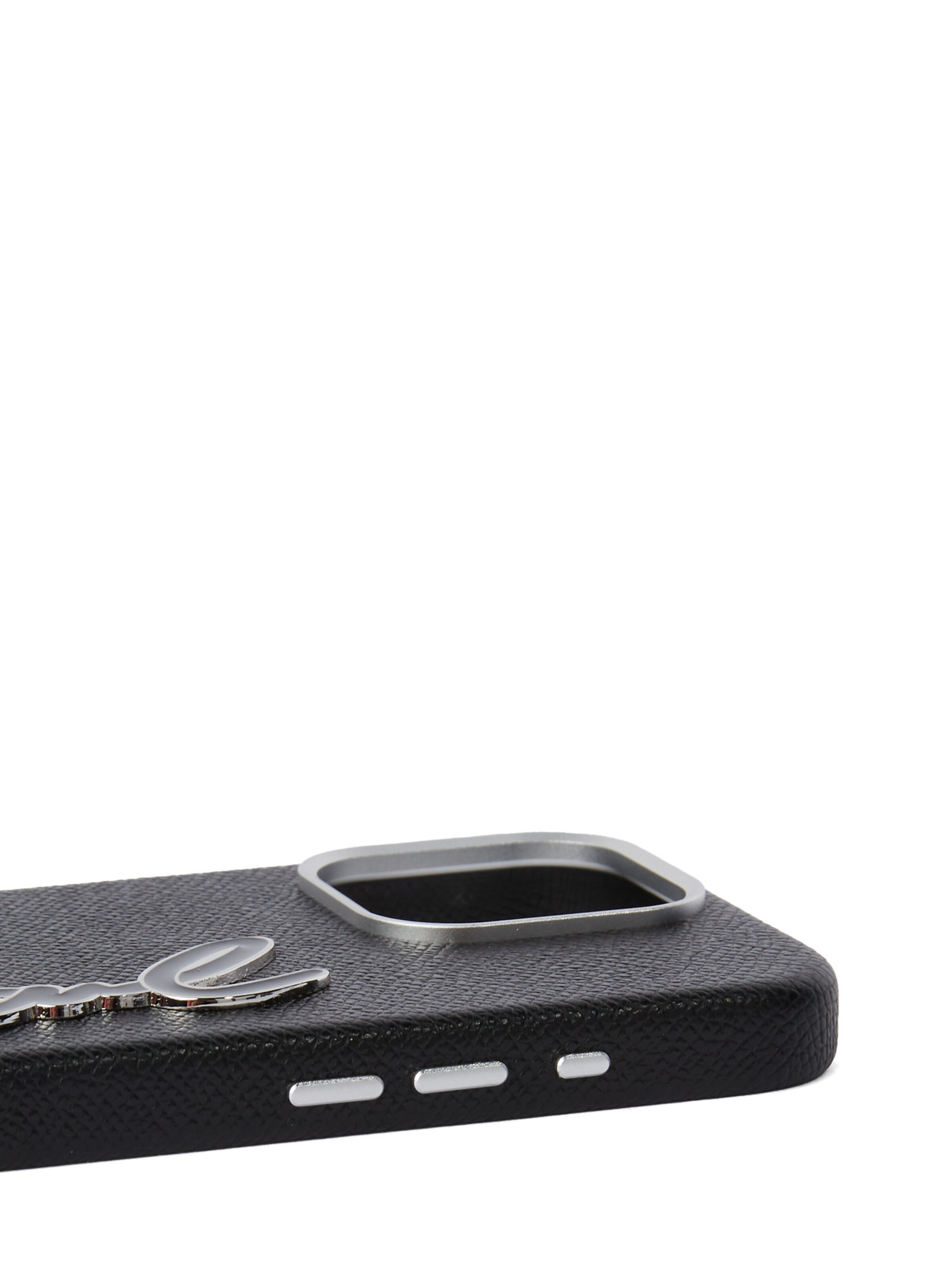 Husă de smartphoneuri 'iPhone 16 Pro Max' de la Karl Lagerfeld pe negru