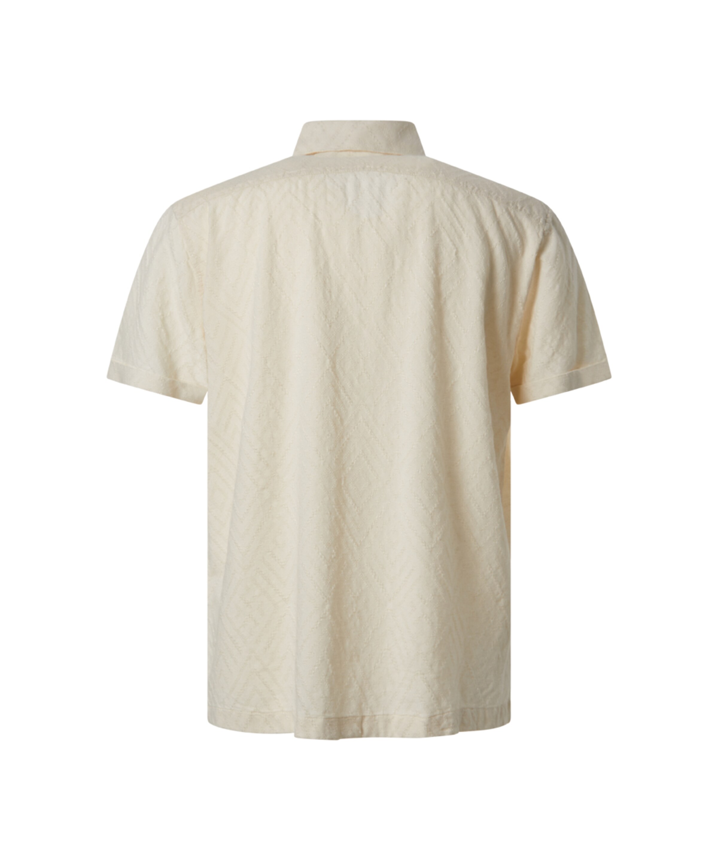 Pioneer Authentic Jeans Regular fit Button Up Shirt in Beige