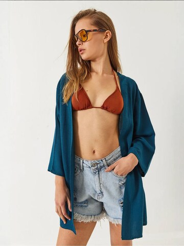 Bianco Lucci Kimono w kolorze zielony