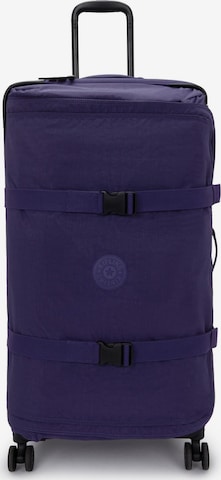 Trolley 'Spontaneous ' di KIPLING in lilla: frontale