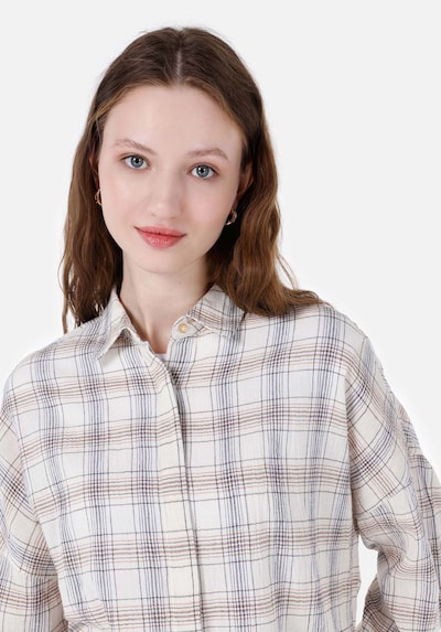 Colin's Blouse in de kleur Lichtbeige, Productweergave