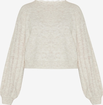 Pullover di Usha in bianco: frontale