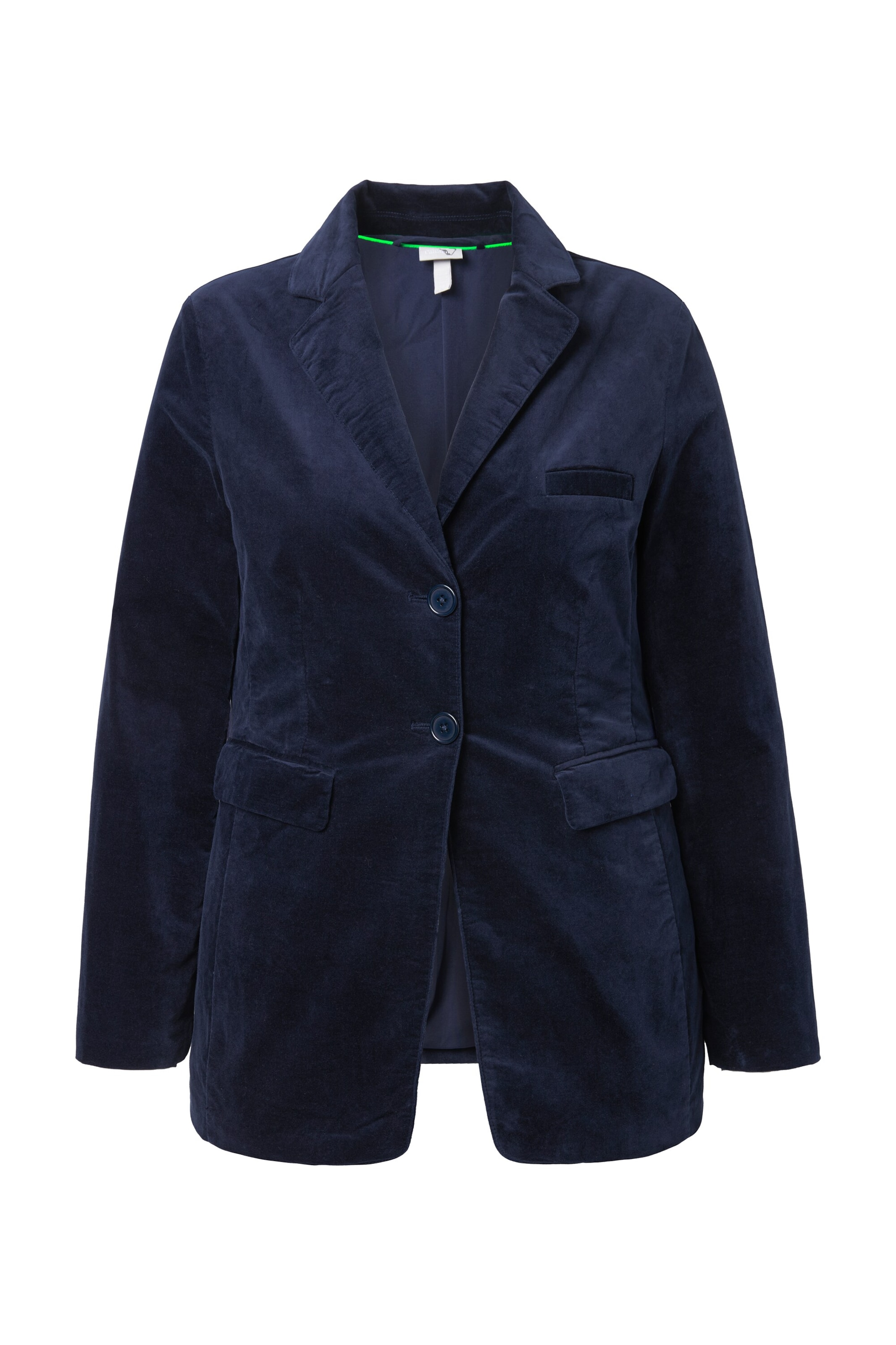 Ulla Popken Blazer in Blau: Vorderseite