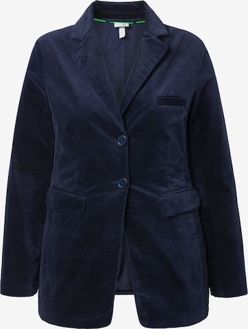 Blazer Ulla Popken en bleu : devant