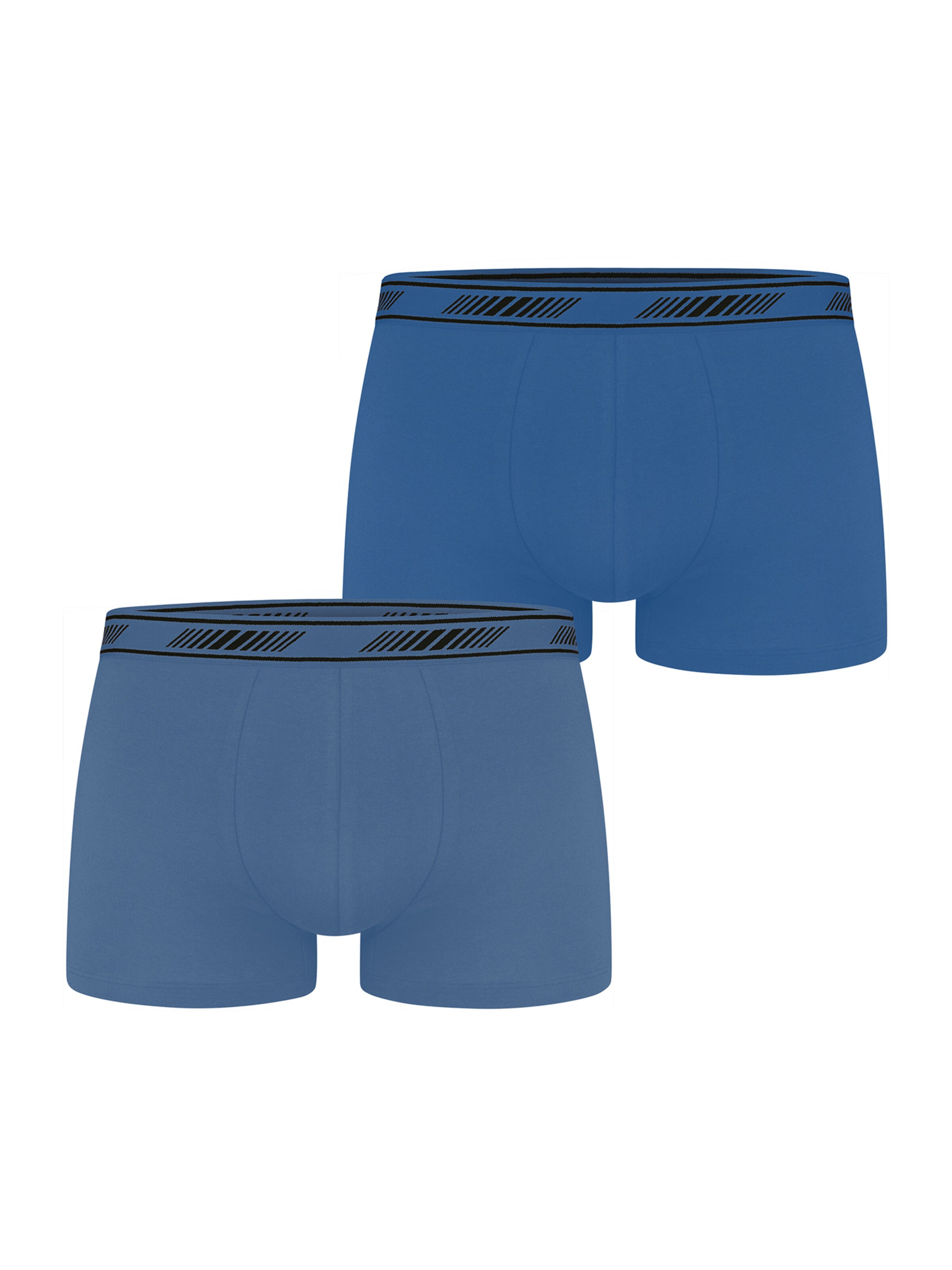Boxers ' Cotton 3D-Flex ' Nur Die en bleu : devant