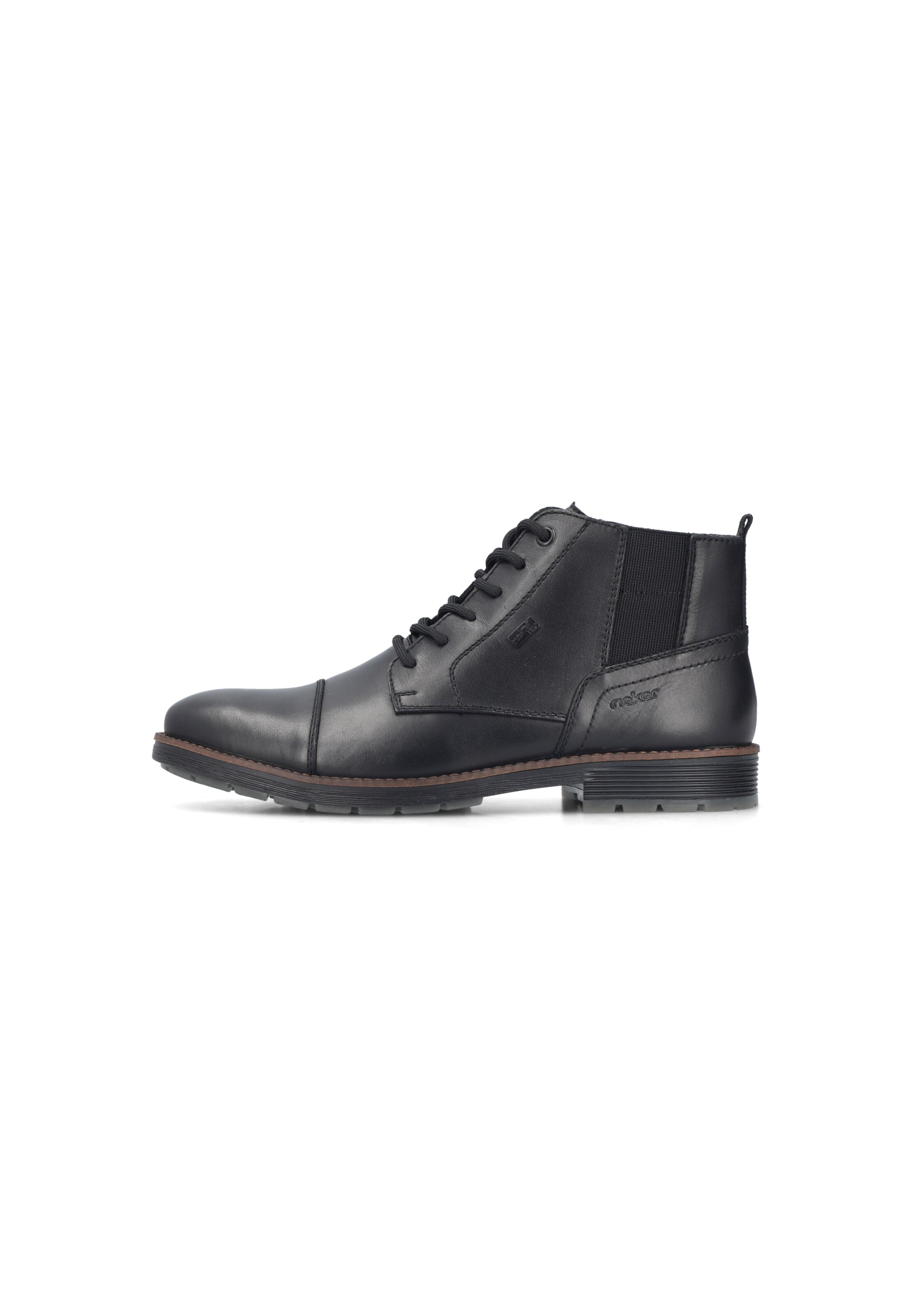 Rieker Veterboots in Zwart