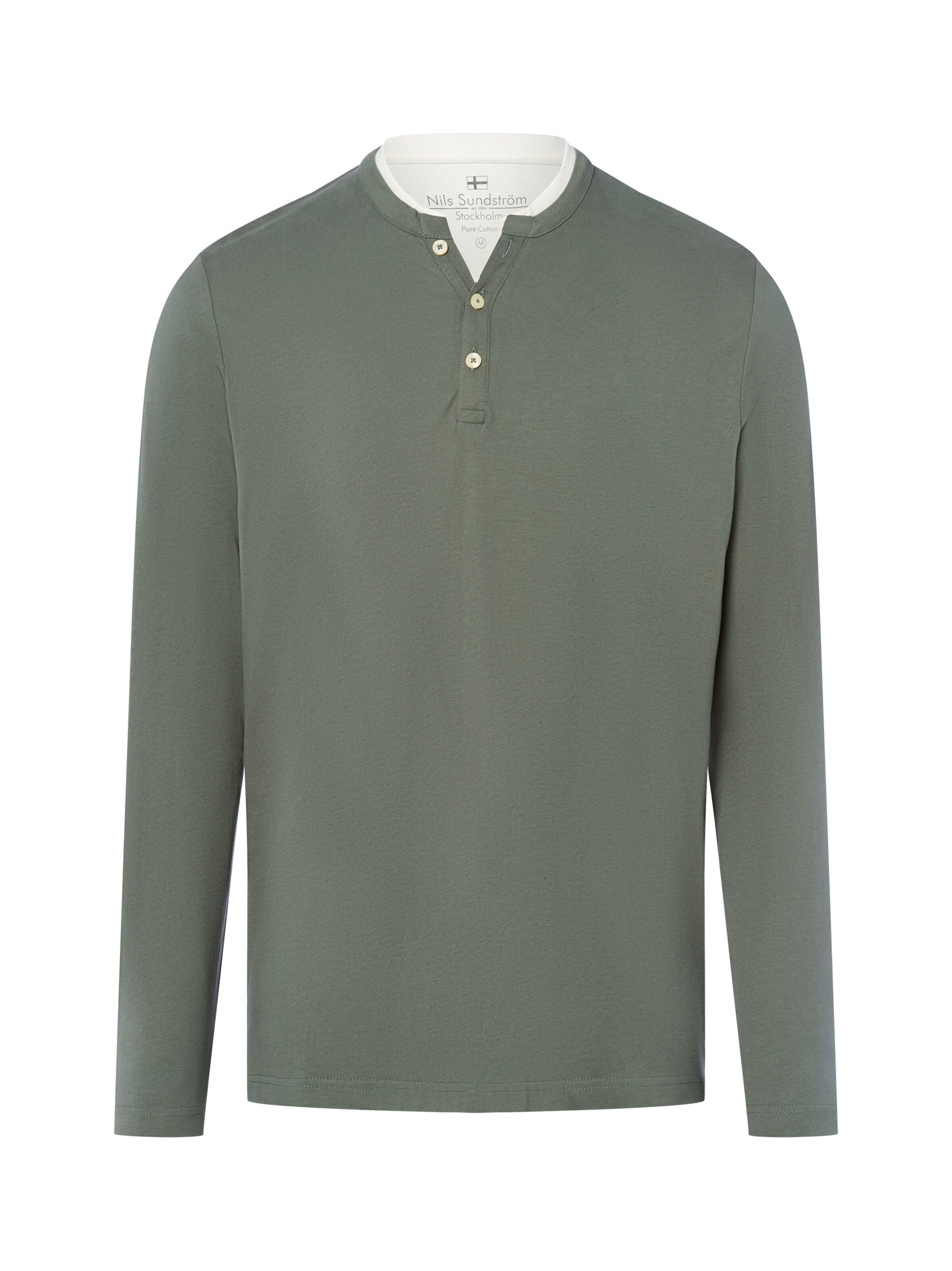 Nils Sundström Shirt in Green: front