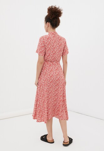 Finn Flare Zomerjurk 'Print' in Rood