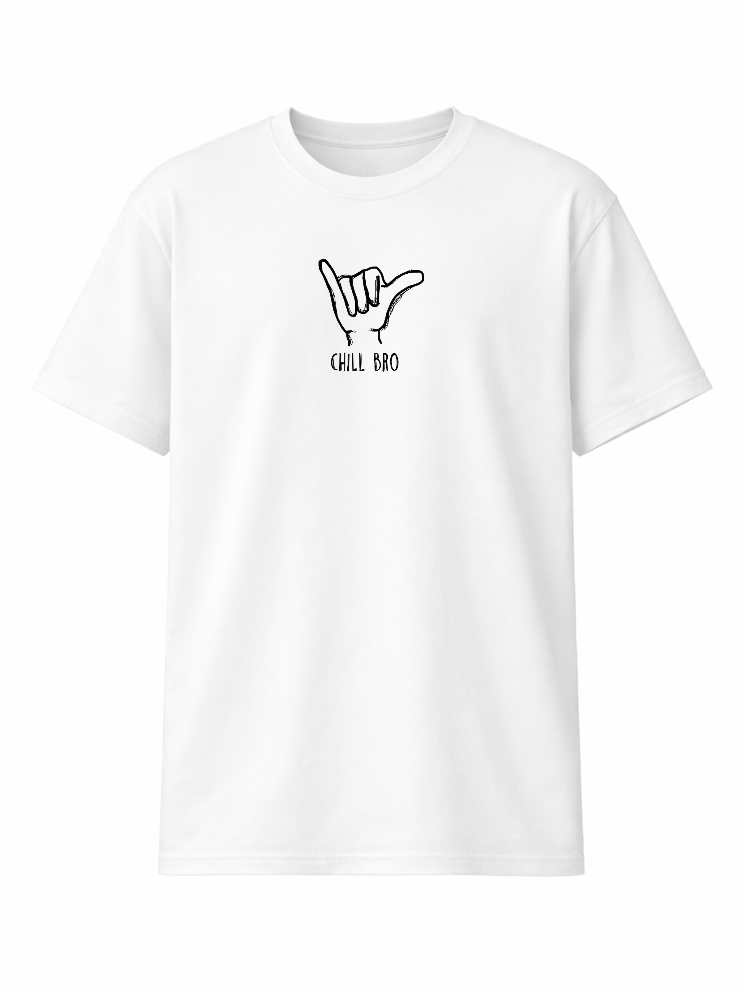 Banco Jersey 'Chill Bro' in White: front