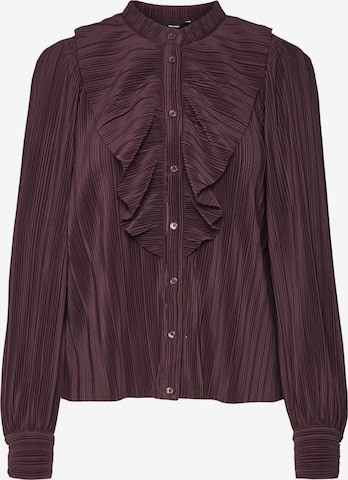 VERO MODA Blouse 'AURORA' in Lila: voorkant