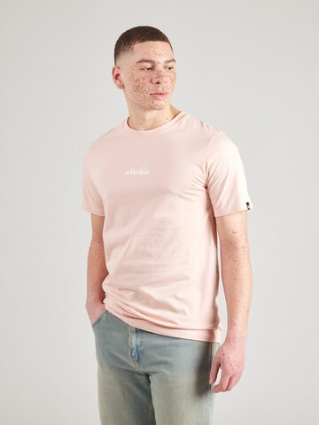ELLESSE Футболка 'OLLIO' в Ярко-розовый: спереди