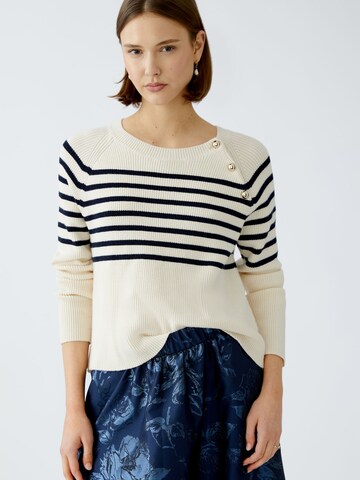 OUI Pullover in Weiß: Vorderseite