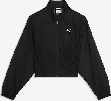 PUMA Sportjacke 'Dare To' in Schwarz: Vorderseite
