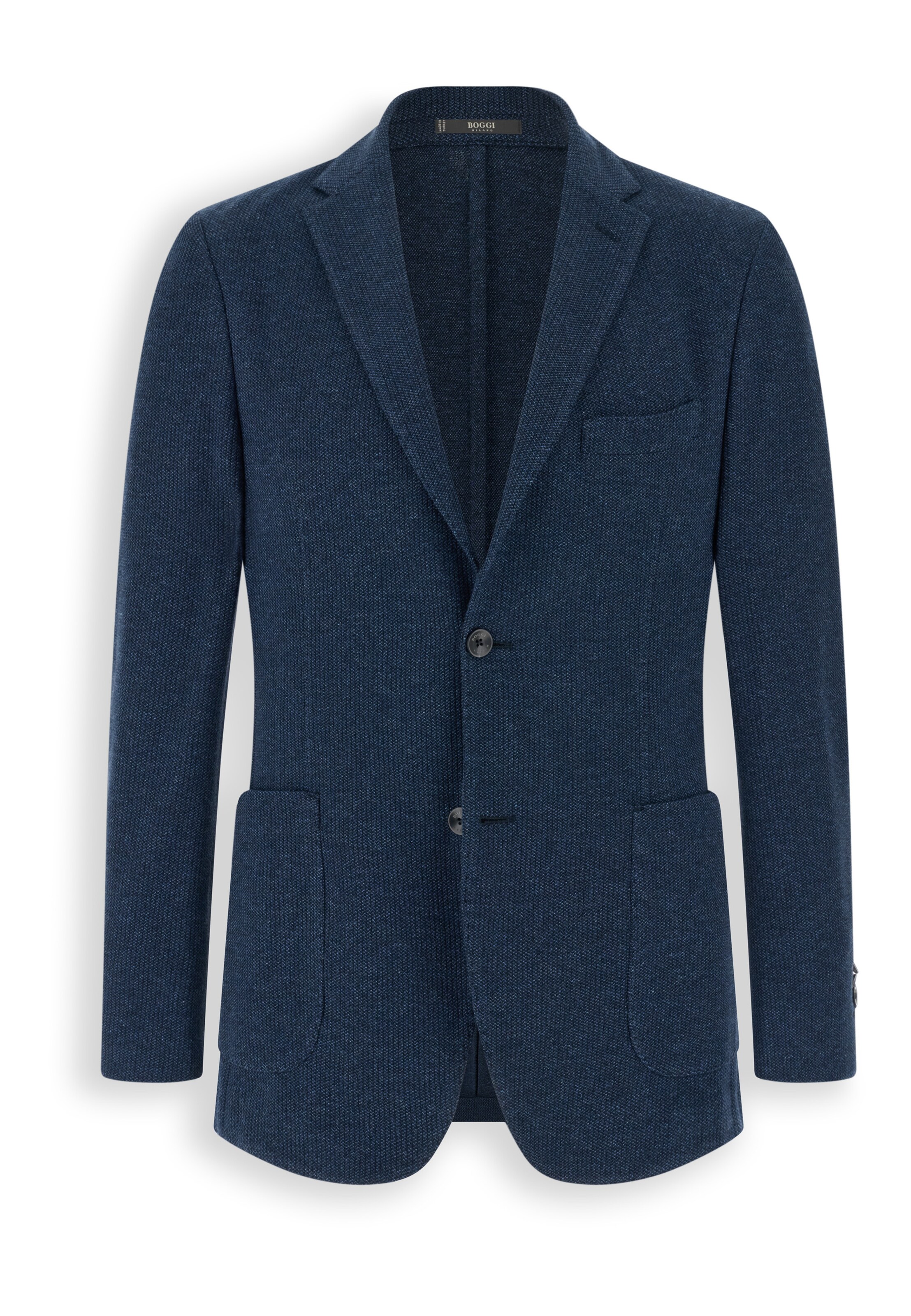 Boggi Milano Slim fit Colbert in Blauw: voorkant