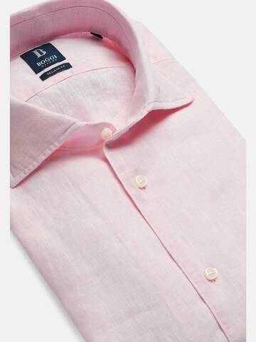 Coupe regular Chemise Boggi Milano en rose