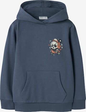 Sweat 'NKMBASTIAN' NAME IT en bleu : devant