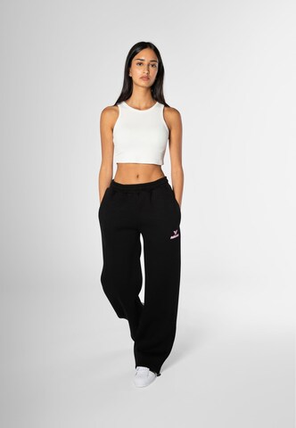 Loosefit Pantalon Felicious en noir