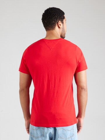 Tommy Jeans Koszulka w kolorze czerwony