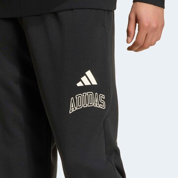 ADIDAS SPORTSWEAR Baggy Workout Pants in Black