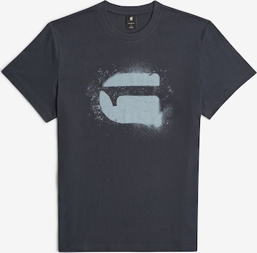 G-STAR Shirt in Blauw: voorkant