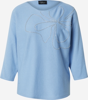 Pull-over s.Oliver BLACK LABEL en bleu : devant