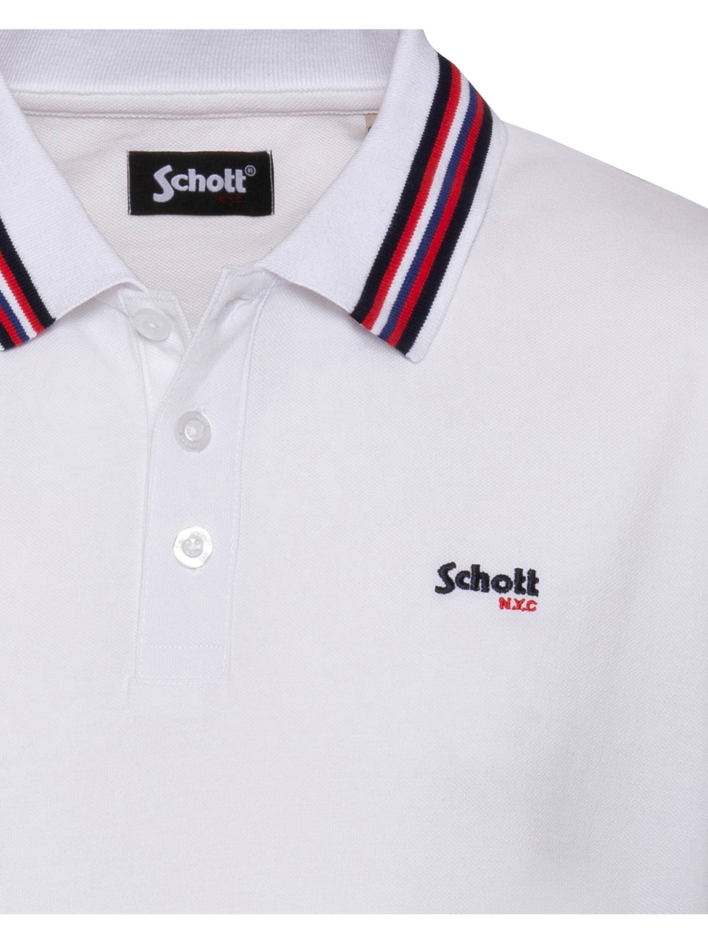 T-Shirt Schott NYC en blanc