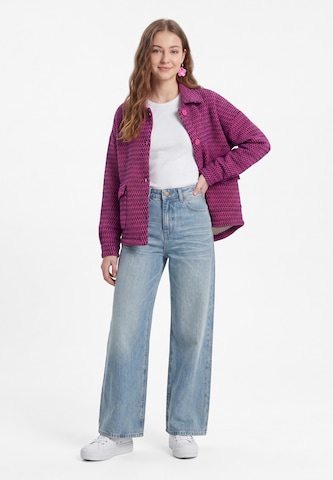MYMO Fleece jacket in Purple