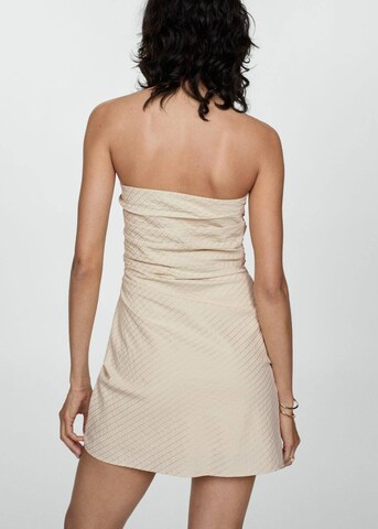 MANGO Dress 'TERRY' in Beige