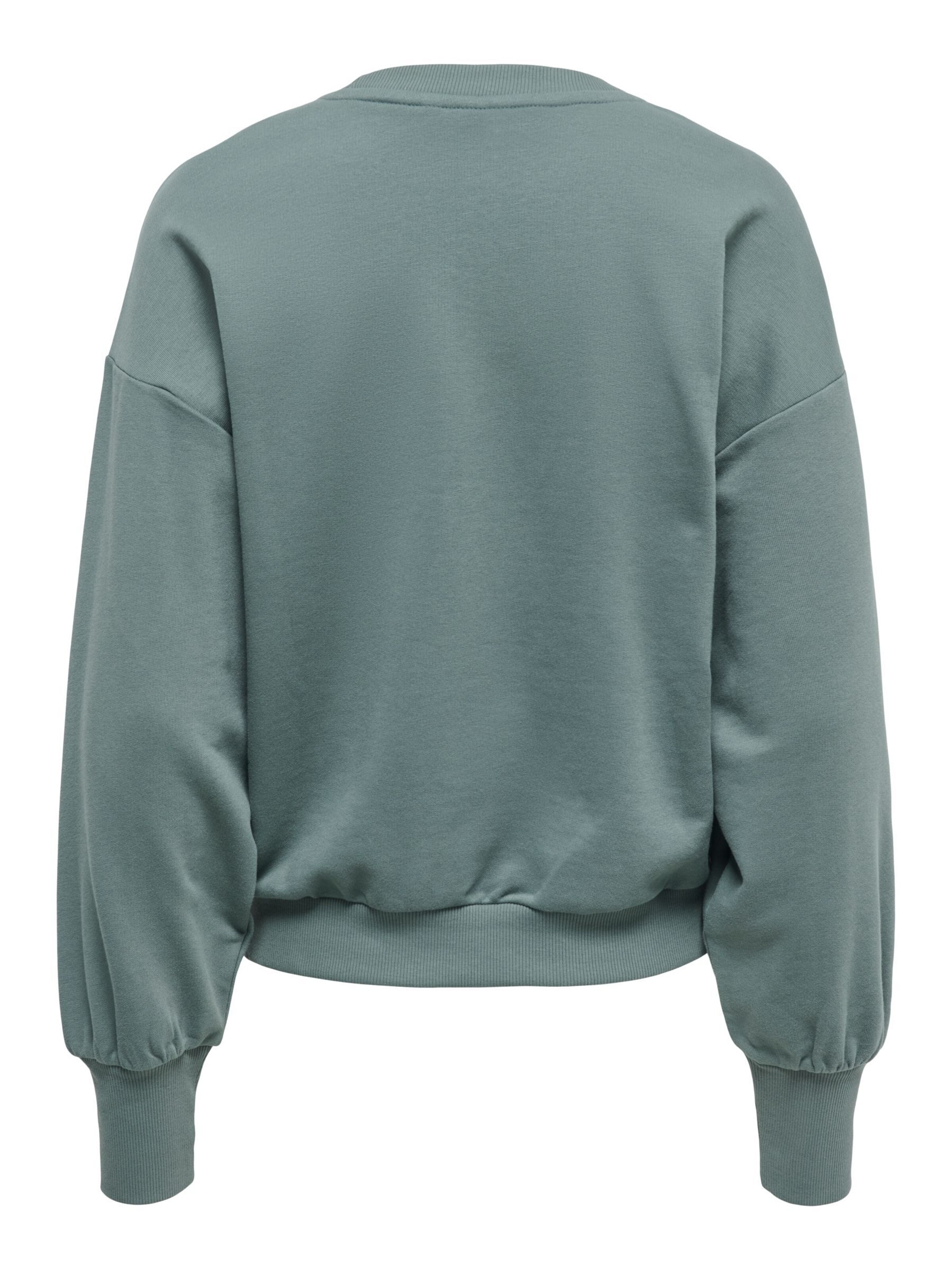 Sweat-shirt 'ONLBrooky' ONLY en vert