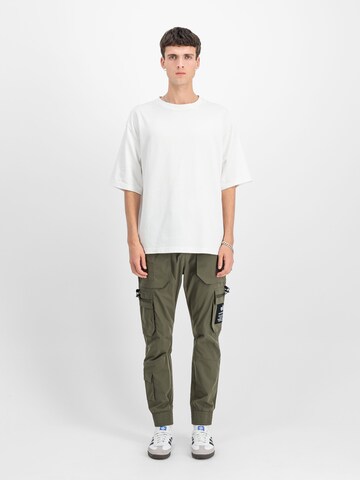 ALPHA INDUSTRIES Regular Карго панталон 'Tactical' в зелено