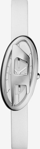 DIESEL Analoguhr in Weiß: Vorderseite