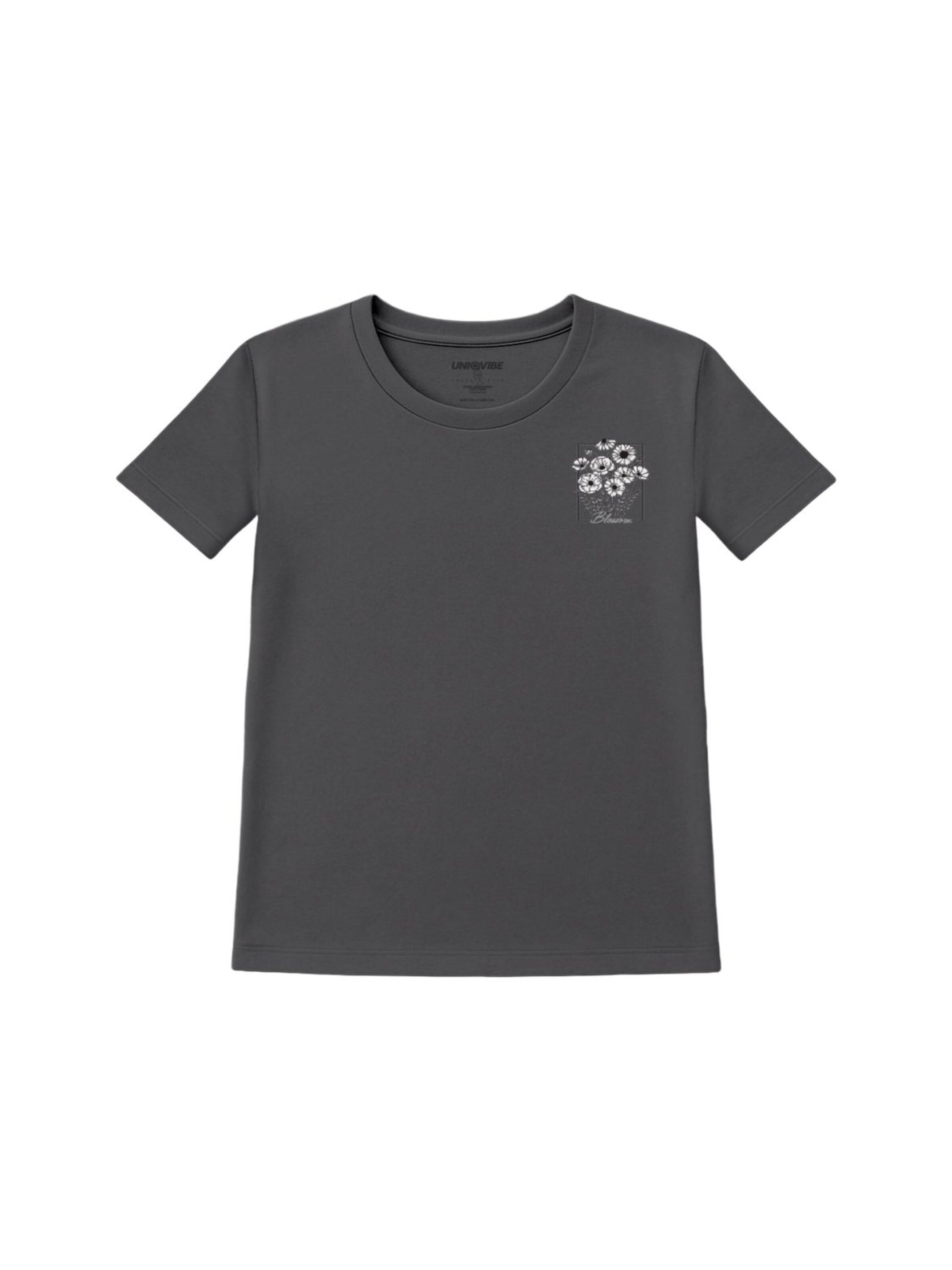 UNIQVIBE Shirt in White: front