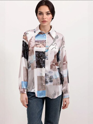 Bigdart - Blusa em bege: frente